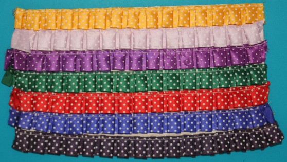 Spotted Ribbon Colours Spotted Ribbon Colours