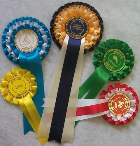 Box Pleat Rosettes