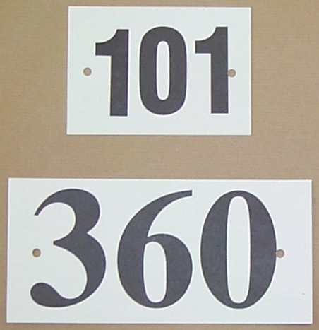 Competitor Numbers