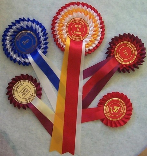 Standard Pleat Rosettes Standard Pleat Rosettes